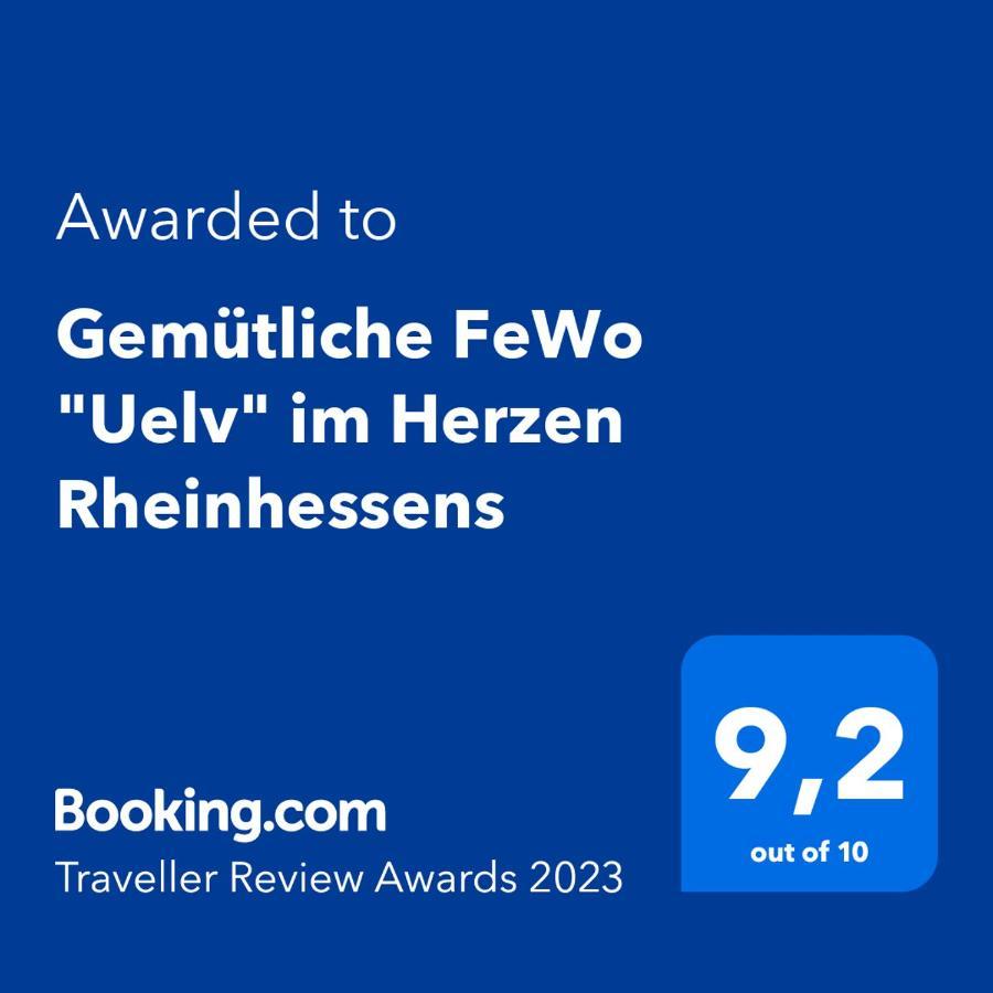 Gemuetliche Fewo "Uelv" Im Herzen Rheinhessens Uelversheim Ngoại thất bức ảnh